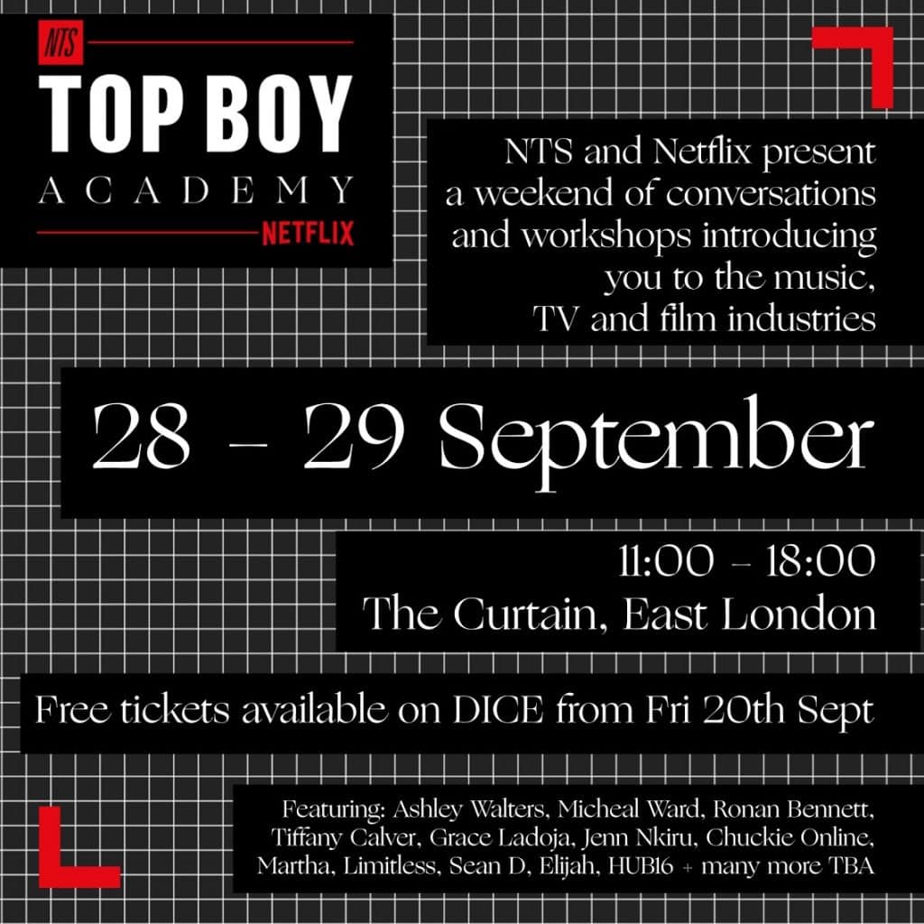 NTS x HUB16 TOP BOY ACADEMY DJ WORKSHOPS